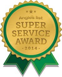 Foundation Repair Award 2014 Angieslist Super Service