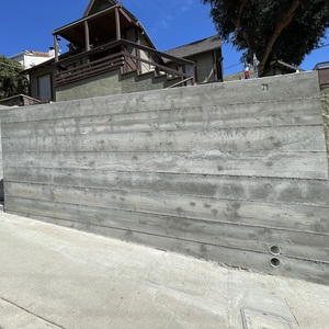 Retaining Wall With Deck