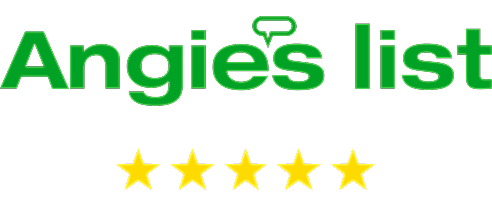 Angie's List logo with five stars rating